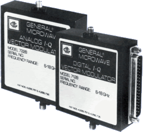 Series 71, 12 Bit Digital and Series 72 Analog I-Q Vector Modulators, rf iq vector modulator
