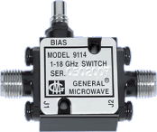 Miniature Broadband SPST Switch Model 9114