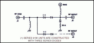 Series 91T, 92T and 91W schematic diagram