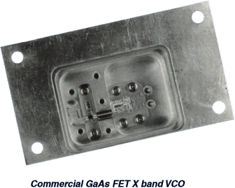 Custom Commercial GaAs Fet X Band VCO