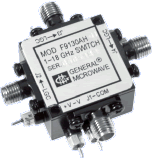 Miniature Broadband SP3T Switch with Integrated Driver
