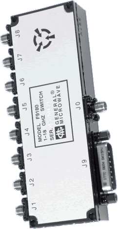 Low Cost Broadband SP8T Switch Model F9180