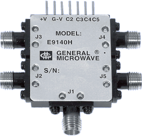 Hermetically Sealed High-Speed SP4T Switch Model E9140H