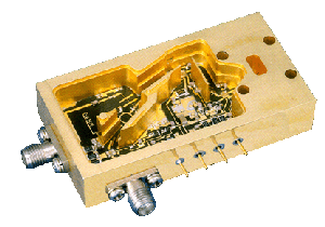 Up Broad Band Frequency Converter - Bottom View