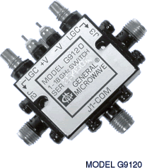 Series G91 and G92 Miniature Broadband SP2T switch Model G9120