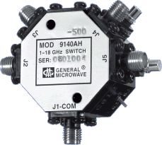 Miniature Broadband SP4T Switch Driverless Model 