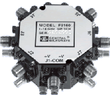Miniature Broadband SP6T Switch with Integrated Driver